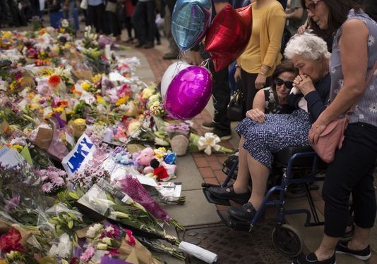 Manchester victims and their flowers